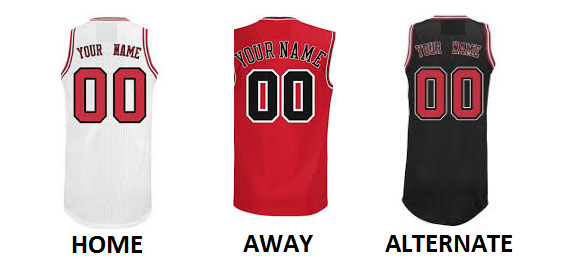(image for) CHICAGO PRO BASKETBALL Number Kit - Click Image to Close